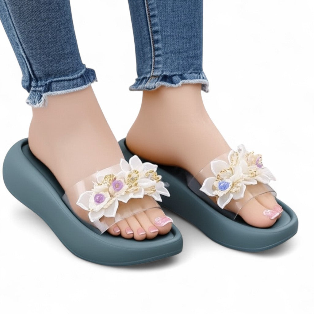 M0796 beads slipper