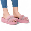 M0801 fur slipper