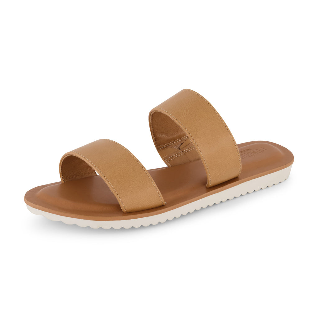Vera Two Band Slide Sandal